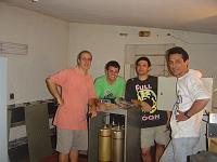  Da esquerda para direita: João Roberto, PY2JF, ?, Luciano (eu) PY2BBS, Vitor PU2VTI.