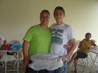  Juninho tirou o Rafael.