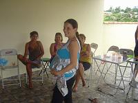  Que ganhou uma bolsa! Agora ela e a Dona Sônia podem ir desfilar na avenida eheh