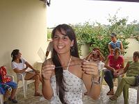  Ganhou uma correntinha.