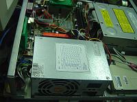  A fonte ja instalada na nova posição.