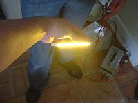  Esse é um cluster interessante! A luz destes leds é bem amarelada, lembra muito lampada incandescente, eu testei meio que rapidamente e me pareceu muito agradavel para usar como luz de leitura.