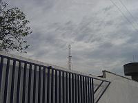  O que restou da torre do serviço wi-fi da prefeitura... Depois eu vou fazer uma foto com a torre reformada pra ter uma ideia do tamanho dela.